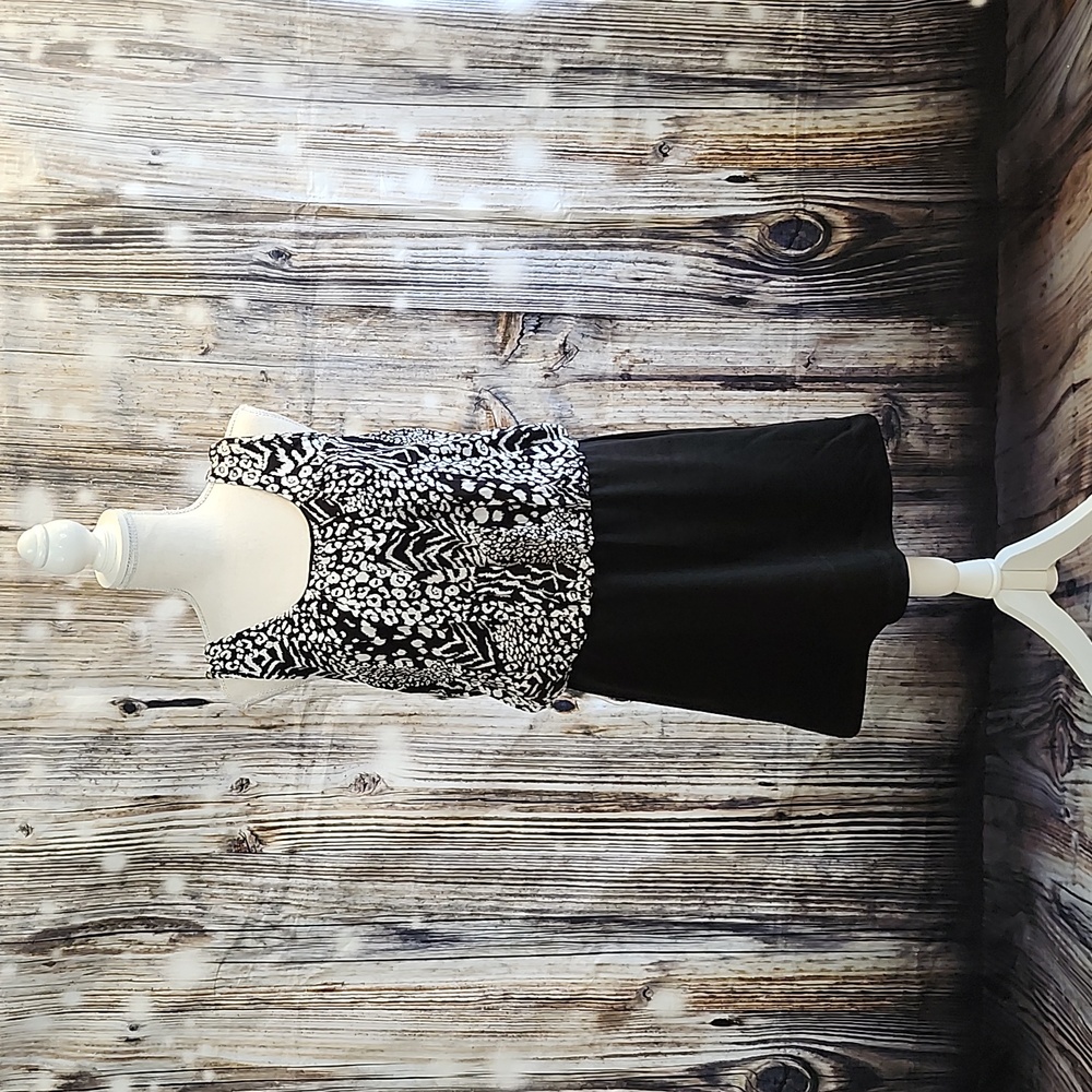 Janette Plus Animal Print Dress